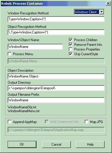 ProcessContainer GUI Interface